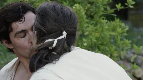 HD видео, американское, брюнетка, знаменитость, иудейский, Молоденькие, открытый, поцелуи, тощие
